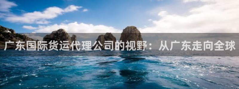 k豆钱包官网平台：广东国际货运代理公司的视野：从广东走向
