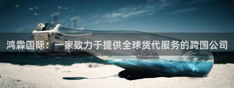 k豆钱包官网地址：鸿霖国际：一家致力于提供全球货代服务的