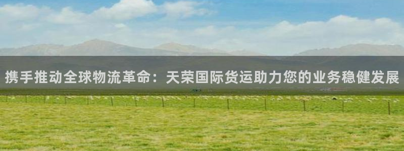 k豆钱包怎么使用：携手推动全球物流革命：天荣国际货运助力